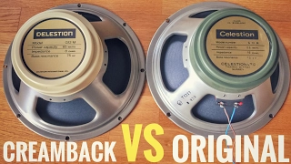 Celestion Creamback - Not like the ORIGINAL