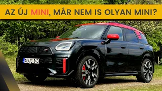 MINI Countryman JCW ALL4 2024. Mini még ez a MINI? DRIVEN új autó teszt.