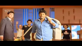 Puneeth Rajkumar Super Entry With Fighting in Bar | Arasu Kannada Movie Scene