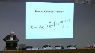 Chemical Sciences |  D3S4 10/35 A shot of theory at a biomolecular machine - Rudy Marcus