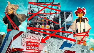 The moving Gundam is shutting down in Japan #gundam #gunpla