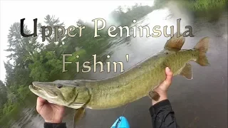 Upper Peninsula Michigan Fishing - Smallmouth, Musky, Trout, Walleye & Pike