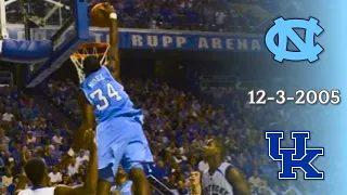 UNC Basketball: North Carolina at #10 Kentucky | 12-3-2005 | Full Game