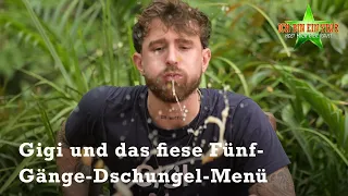 Dschungelprüfung „Krass“: 🤢 Gigi isst und würgt, was das Zeug hält  | #17 | Dschungelcamp 2023