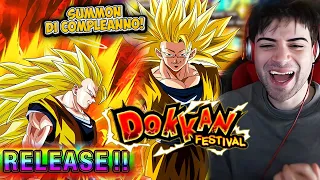 QUESTE SUMMON SONO IL MIO REGALO DI COMPLEANNO!?🥳 GOLDEN WEEK 2024 GOKU SSJ3 vs BUU | DOKKAN ITA