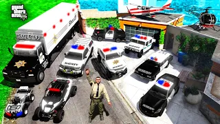 Collecting RARE SECRET POLICE VEHICLES in GTA 5 ! JSS GAMER