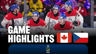 Highlights: Canada vs Czechia | 2024 #WorldJuniors