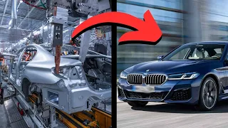 BMW 5 Series production (car factory)  - Assembly line - How its made