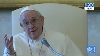 Papa Francesco: "Non dobbiamo avere vergogna di pregare, Dio risponderà"