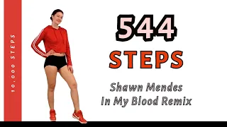 Quick CARDIO Workout | Get your steps in to Shawn Mendes' song In My Blood!