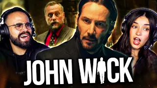 Our first time watching JOHN WICK (2014) blind movie reaction!