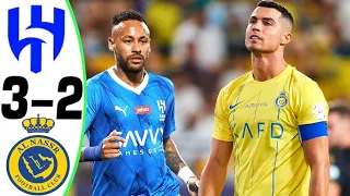 Al Hilal_vs Al Nassr 3-2 NEYMAR vs RONALDO All Goals Highlights