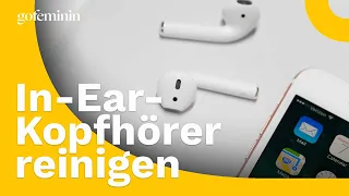 Airpods reinigen: Mit diesen Tipps sehen sie wieder aus wie neu