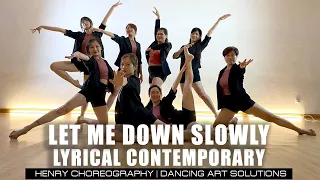 LET ME DOWN SLOWLY (Alec Benjamin): DAS Lyrical Contemporary  I HENRY Choreography