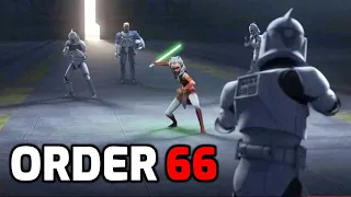 How Anakin Saved Ahsoka From Order 66 & Darth Vader