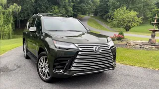 LUXURY OVERLOAD! First Impressions of the 2022 Lexus LX600