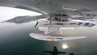 Seaplane Basics: Glassy Water Landing with small error