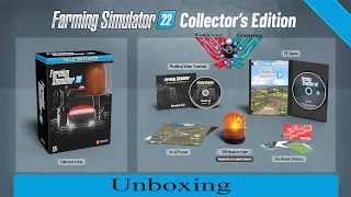 Farming Simulator 22 Collectors Edition Unboxing