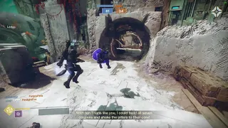 Destiny 2 Titan-Sentinel Levitation (WARNING LOUD SCREAM)