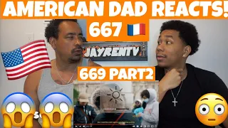 667 - 669 Part. 2 feat. Lyonzon *AMERICAN DAD REACTS 🇺🇸*