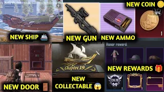 Metro Royale CHAPTER 19 :- New SHIP 🚢 New GUN 🔫 New DOOR🚪 New Collectable 🤯 New REWARDS 🎁 New COIN 🪙