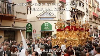 4K || NTRO. PADRE JESÚS DE LA SALUD (HERMANDAD DE LA CANDELARIA)  || CUESTA DEL ROSARIO || 2023