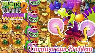 Plants vs Zombies 2 - Custom Level: Carnivorous Problem #plantsvszombies2 #pvz2