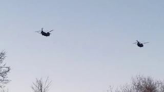 Chinook Fly-Over