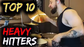 Top 10 HARDEST Hitting Drummers