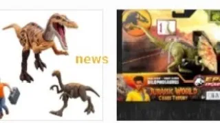 new Jurassic world Chaos Theory sets and new Minis and new dinos in the Jurassic world facts app