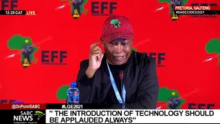 LGE 2021 | EFF briefs media on election results and coalitions