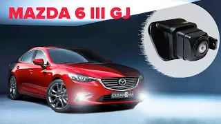 Пример работы омывателя камеры Mazda 6 III GJ 2015-2018 (3442) модель без системы кругового обзора