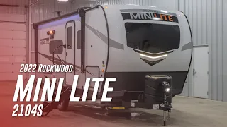 2022 Rockwood Mini Lite 2104S Walkthrough