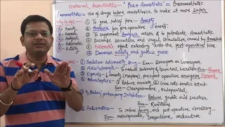 General Anaesthetics (Part 01) Pre Anaesthetics Drugs | General Anaesthetics | Anaesthetics Types