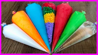 Making Crunchy Slime With Piping Bags - Satisfying Slime Video ASMR #2