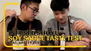 Shoyu taste test || are fancy, infused soy sauces worth it? feat. @patty.plates