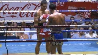Muay Thai - Thepnimit vs Penneung - Rajadamnern Stadium, 9th April 2014