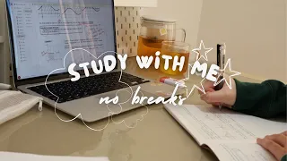 3 HR study with me (with lofi music) || NO BREAKS