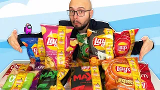 Am incercat TOATE AROMELE LAY'S ! Care din ele mi-au placut ?