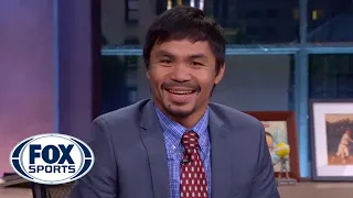 Manny Pacquiao talks Timothy Bradley and Floyd Mayweather on Crowd Goes Wild