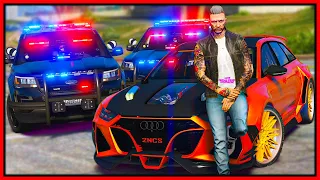 GTA 5 Roleplay - annoying & embarrassing cops in quick car | RedlineRP