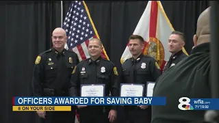 TPD officers awarded for saving baby