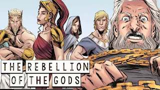 The Gods Against Zeus - the Olympian Rebellion - Greek Mythology in Comics - See U in History