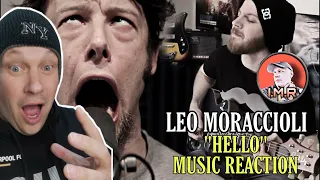 Leo Moracchioli Reaction - "HELLO" ( ADELE COVER) | NU METAL FAN REACTS |