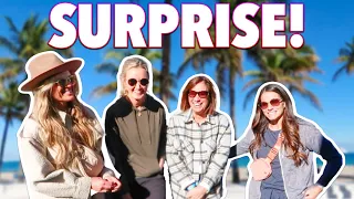 🥳 THEY'RE HERE!! REUNITED WITH MY MOM, THIS IS HOW WE BINGHAM & DAN AND CHELLE! FAMILY SURPRISE TRIP