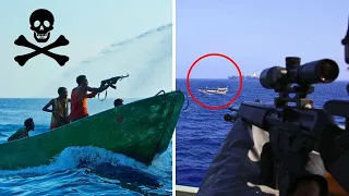 Somali pirates HUNTED DOWN by DE4DLY US Drones | Drones vs Pirates