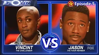 Vincint vs Jason Warrior with Results &Comments The Four S01E05 Ep 5