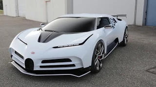 The new Bugatti Centodieci Design Preview