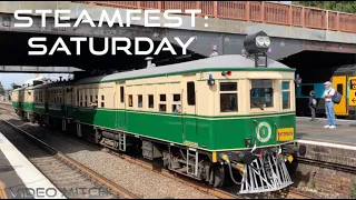 Australia: Steamfest, Saturday - Midday Trains