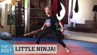 Extreme Martial Arts Kid’s Bo Staff Tricks | Top 25 of 2017